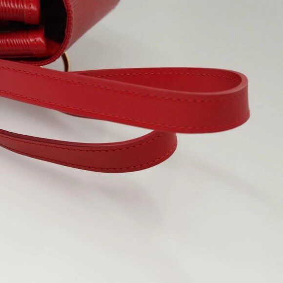 LOUIS VUITTON Epi Montsouris MM Backpack Monaco 700th Red LV Auth BD973AV - Picture 9 of 16